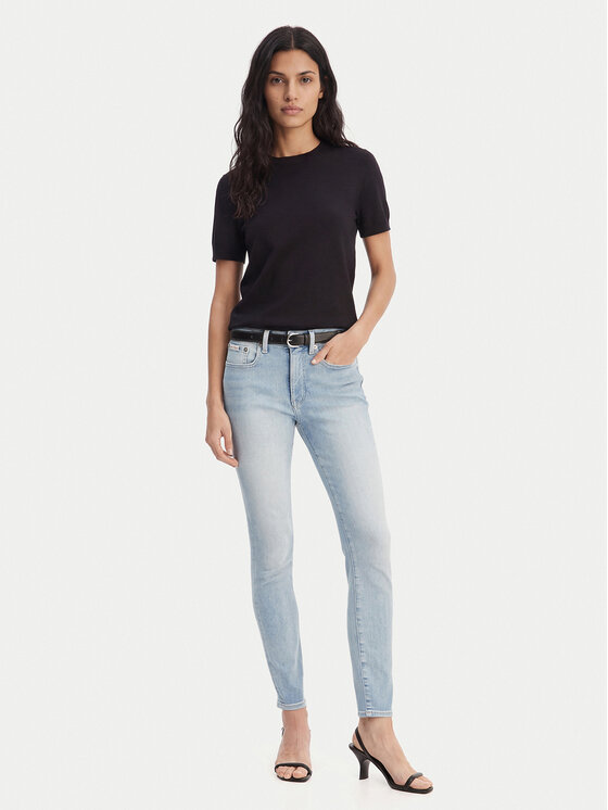 Calvin Klein Jeans Calvin Klein Jeans Traperice LV047F705G Svijetloplava Skinny Fit