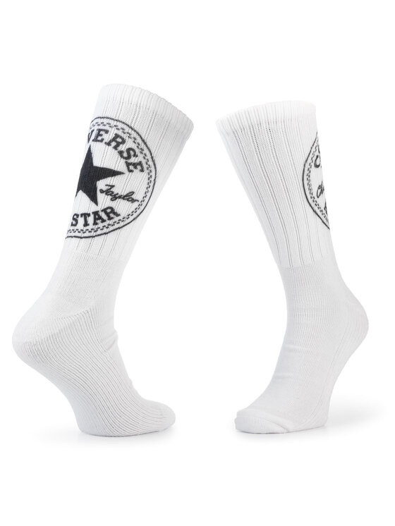 Converse Converse Kõrgete unisex sokkide komplekt (2 paari) E744A-2020 Must