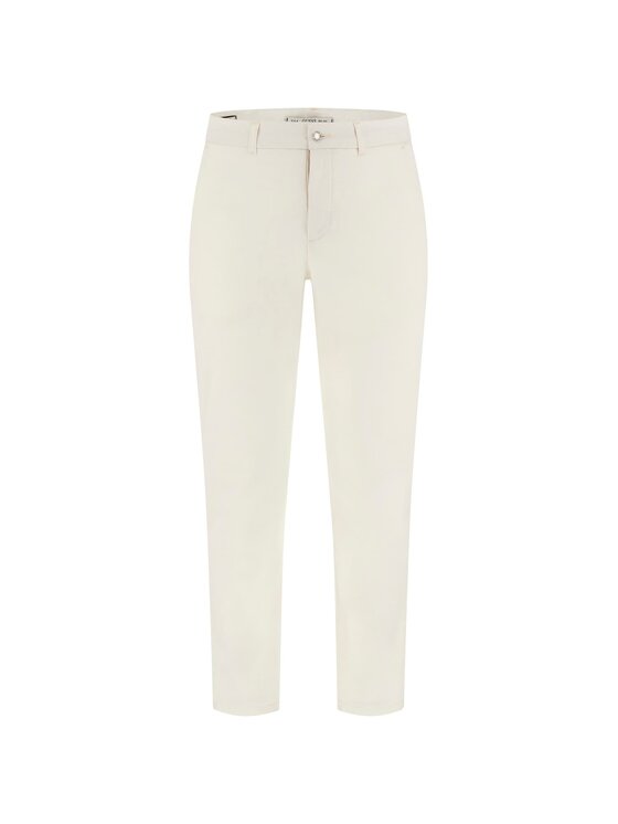 Guess Guess Spodnie materiałowe 175925 Biały Regular Fit