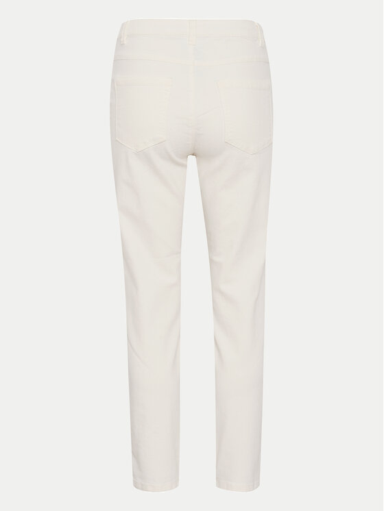 Kaffe Kaffe Jeansy Zelina 10506253 Écru Slim Fit
