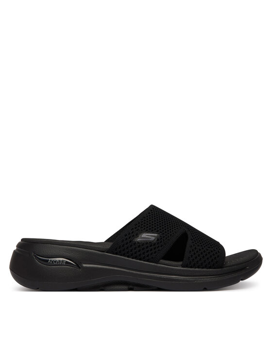 Skechers Skechers Παντόφλες Go Walk Arch Fit 140274/BBK Μαύρο