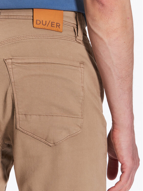 Duer Duer Jeans No Sweet MFNR1002 Khakifarben Relaxed Fit