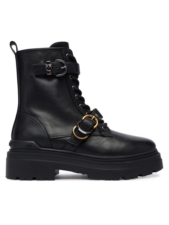PINKO PINKO Schnürschuhe Mia 19 SD0407P087 Schwarz