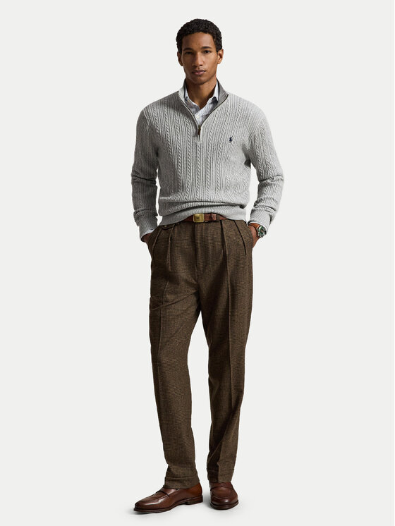 Polo Ralph Lauren Polo Ralph Lauren Džemper 710B26776002 Svijetlo siva Regular Fit