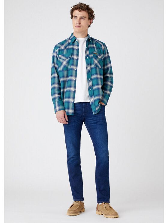 Wrangler Wrangler Jeans LARSTON Blu Slim Fit