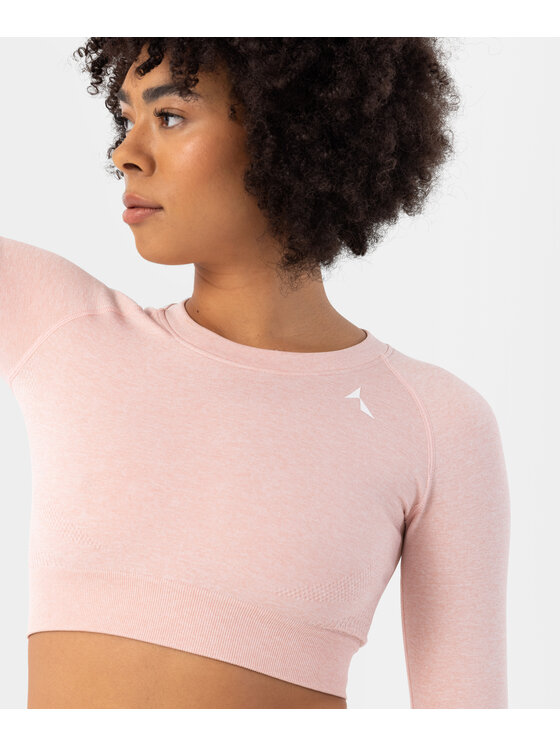 Carpatree Carpatree Top Blaze longsleeve Różowy Fitted Fit