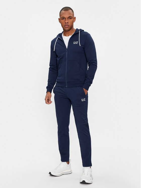 Armani tracksuit navy online