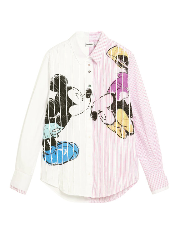 Desigual Desigual Košulja Lovit Disney 26SWCW19 Šarena Regular Fit
