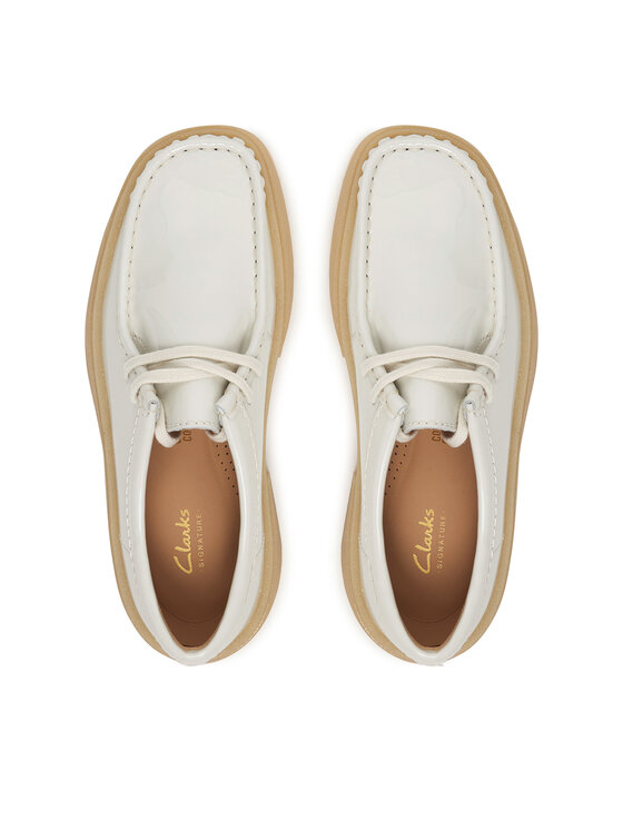 Clarks Clarks Poltopánky Torview W 26186673 Biela