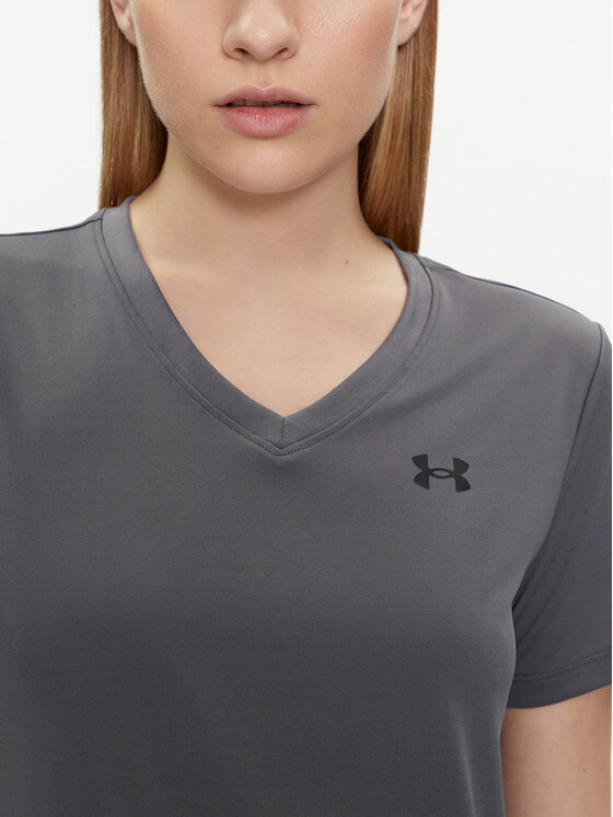 Under Armour Under Armour Koszulka techniczna Tech Ssv- Solid 1384229-025 Szary Loose Fit