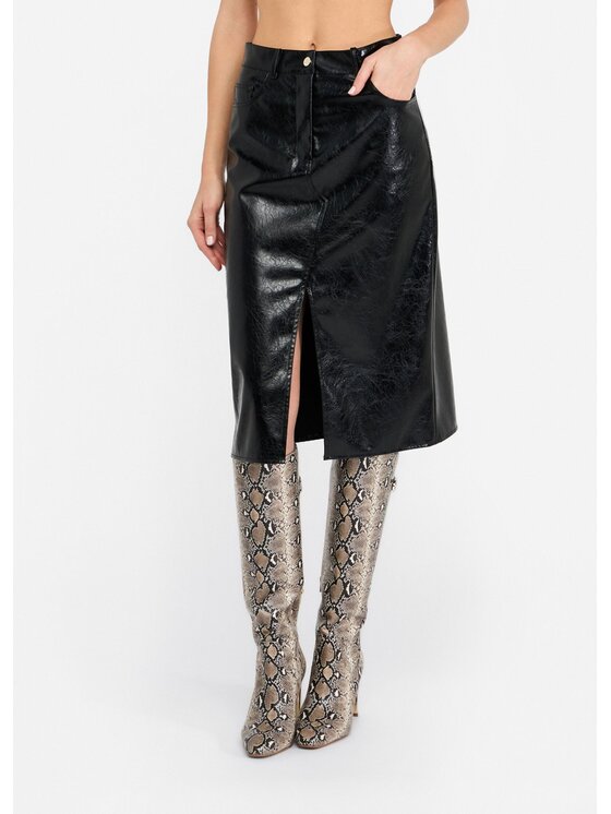 Liu Jo Liu Jo Gonna midi UF5232E1038U9822 Nero Regular Fit