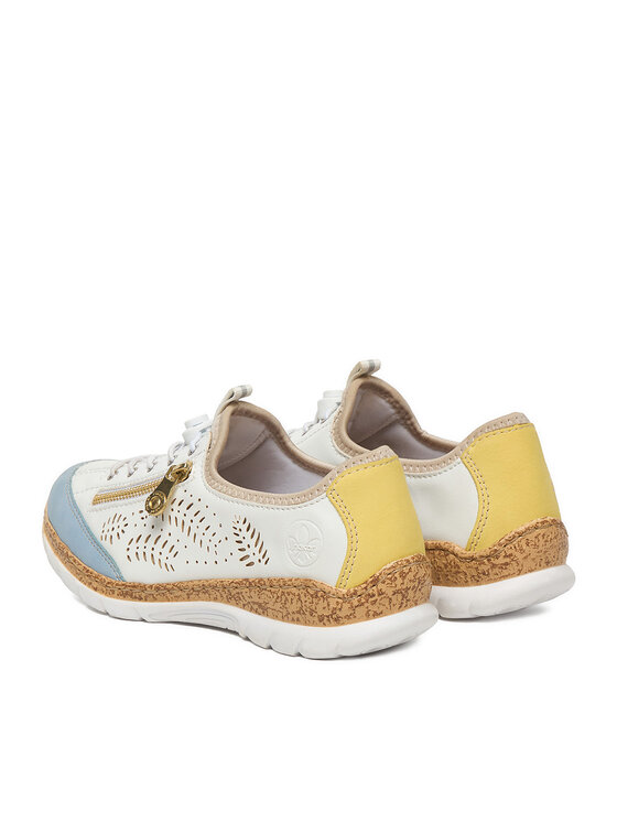 Rieker Rieker Halbschuhe N42K6-80 Weiß