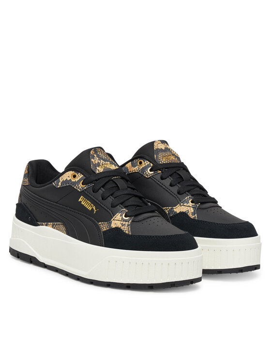 Puma Puma Laisvalaikio batai Karmen II Idol Snake Chic 400395 02 Juoda