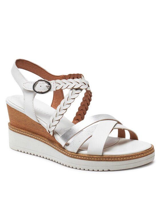 Tamaris Tamaris Sandály 1-28220-42 Bílá