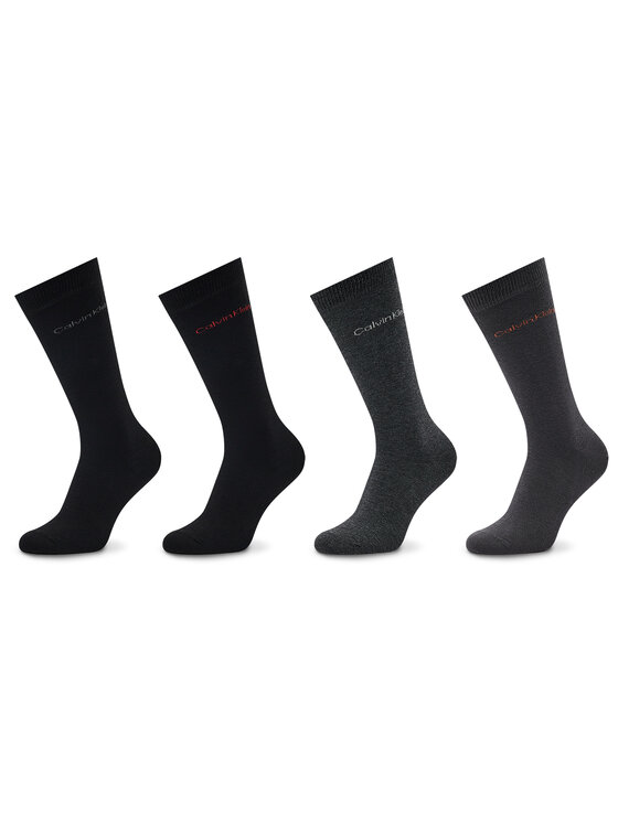 Set di 4 paia di calzini lunghi da uomo Calvin