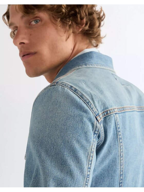 Wrangler Wrangler Giacca di jeans DENIM JACKET Blu Regular Fit