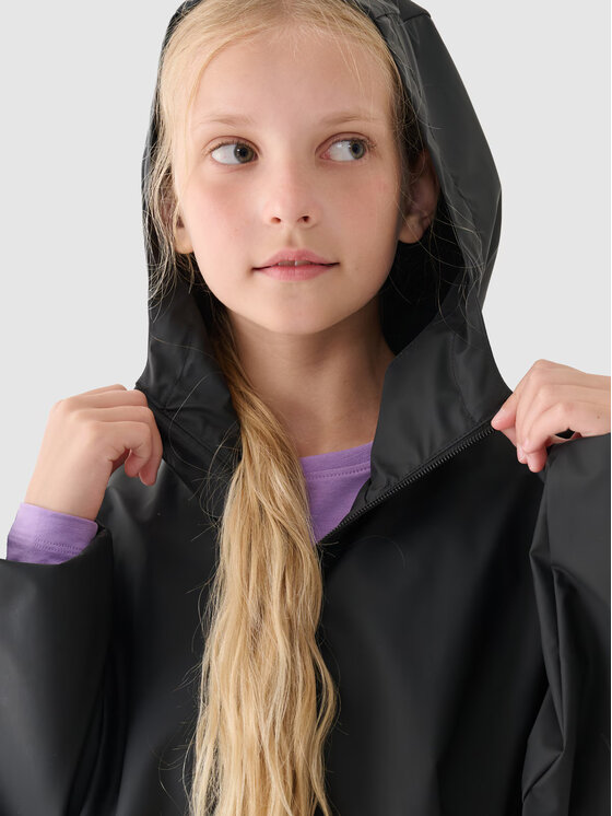 4F 4F Giacca di transizione 4FJWSS24TJACU217-20S Nero Regular Fit