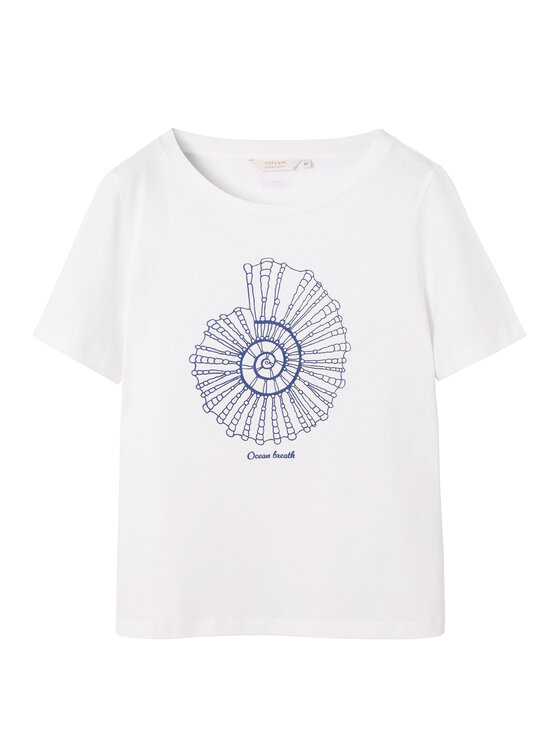 TATUUM TATUUM T-Shirt RAMIRA 1 Bílá Classic Fit
