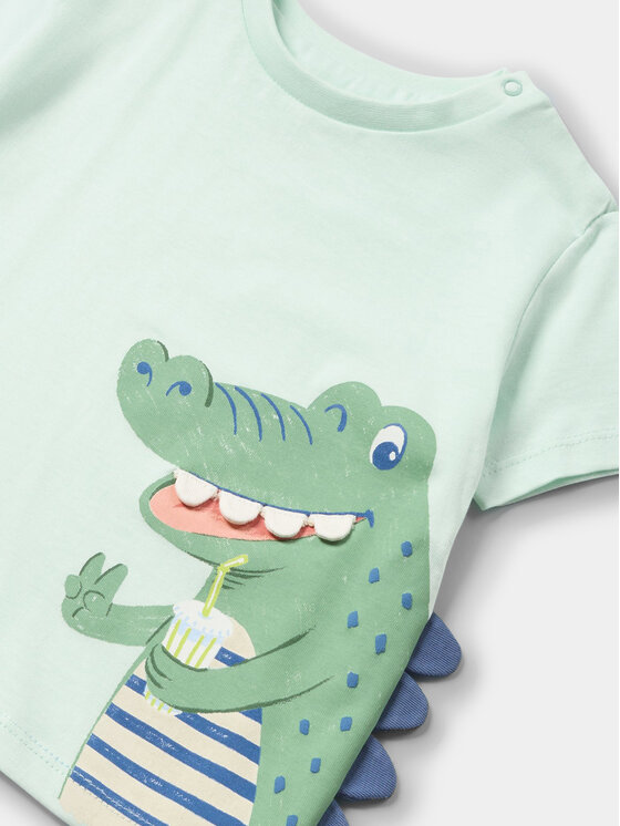 Mayoral Mayoral T-shirt 1022 Verde Regular Fit
