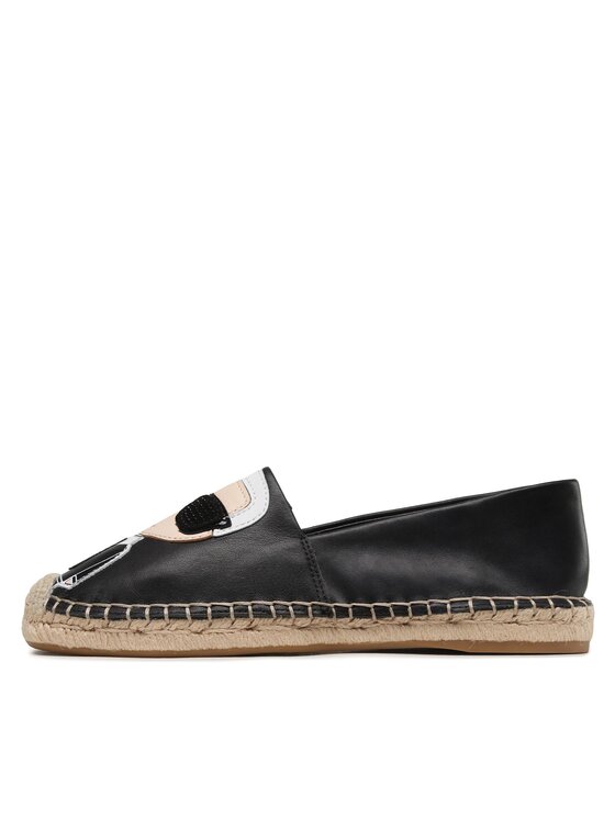 KARL LAGERFELD KARL LAGERFELD Espadrilky KL80111A Čierna
