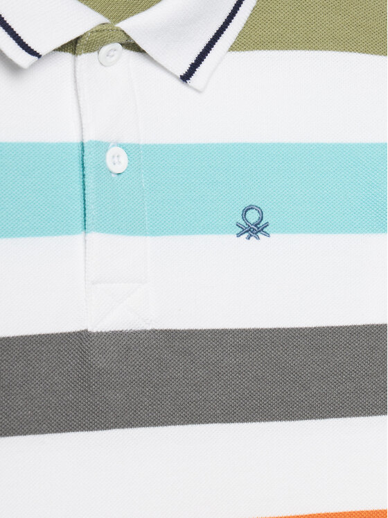 United Colors Of Benetton United Colors Of Benetton Polo särk 39QAC301T Värviline Regular Fit