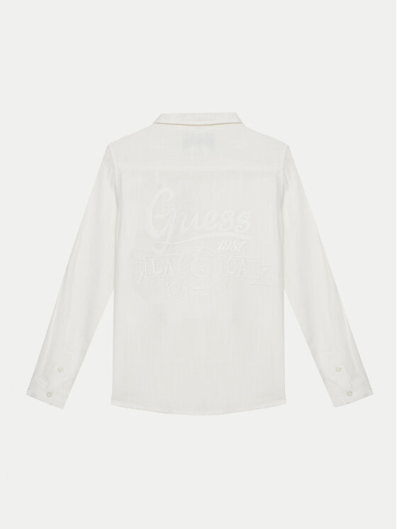 Guess Guess Košulja L5GH00 WFBT0 Bijela Regular Fit
