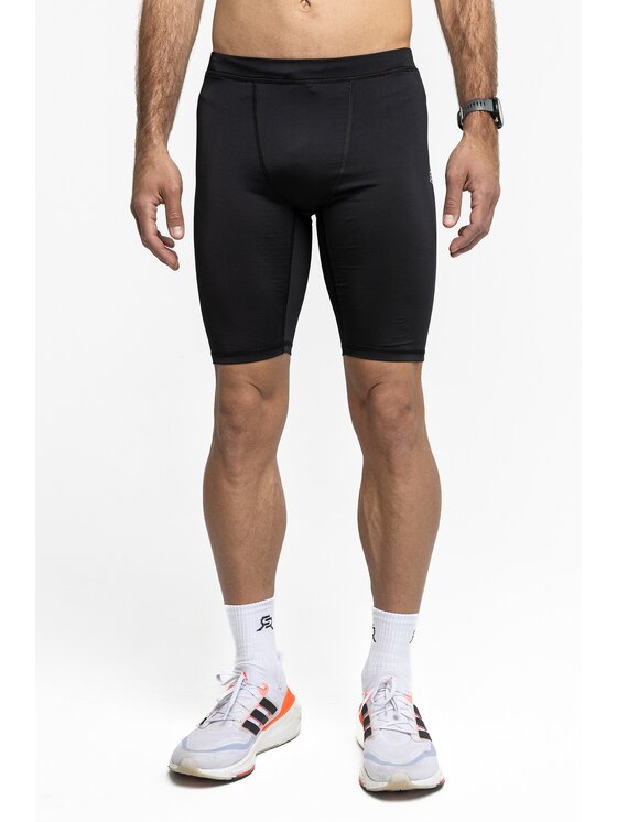 ROUGH RADICAL ROUGH RADICAL Szorty sportowe POWER TECH Czarny Slim Fit