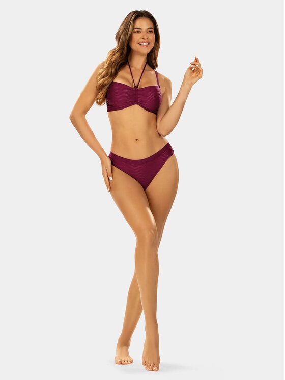 Feba Feba Bikini pezzo sopra FG189 Bordeaux