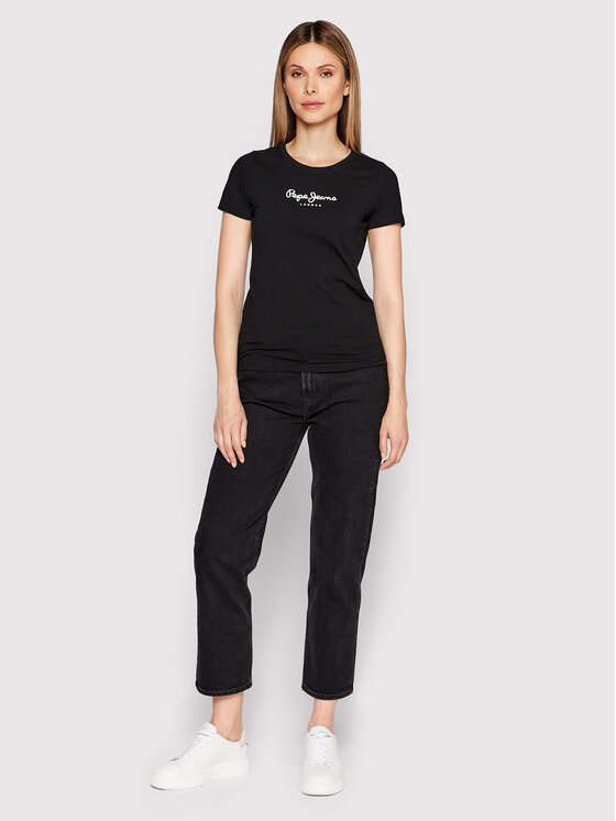 Pepe Jeans Pepe Jeans T-särk New Virginia PL505202 Must Slim Fit