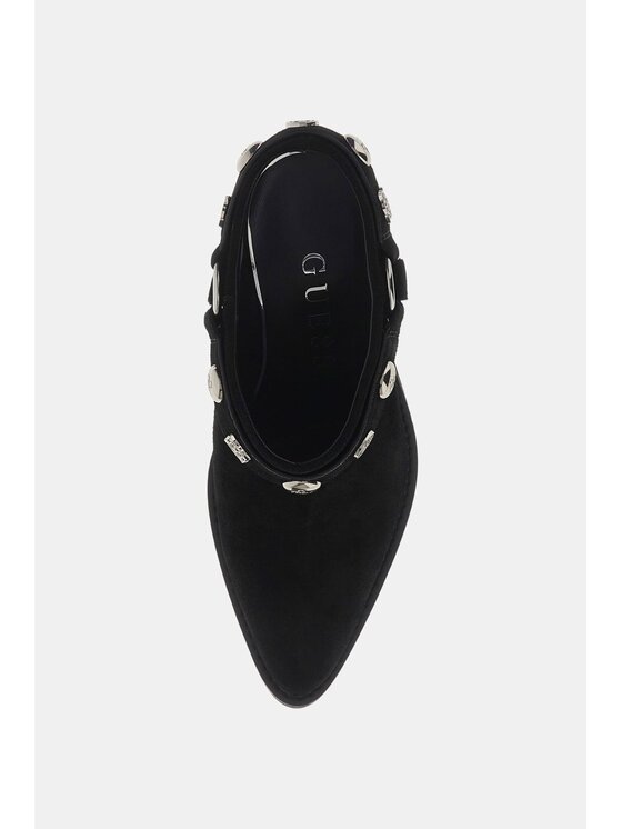 Guess Guess Kozaki 183641 Czarny