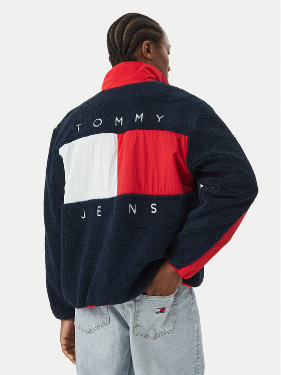 Tommy Jeans Tommy Jeans Übergangsjacke DM0DM23896 Dunkelblau Regular Fit