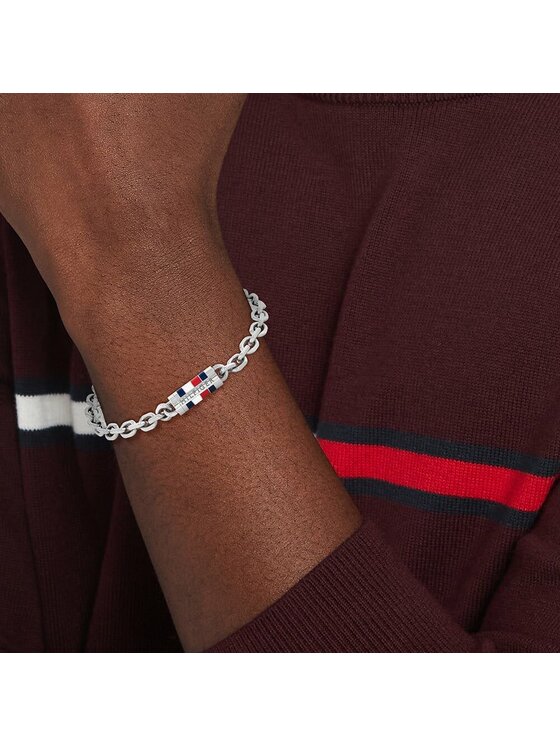 Tommy Hilfiger Tommy Hilfiger Bransoletka 2790652 Srebrny