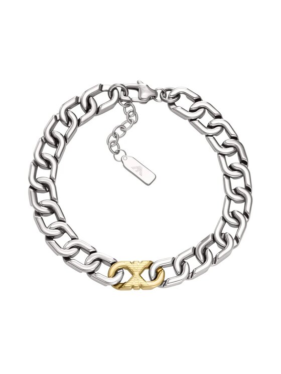 Emporio Armani Emporio Armani Bransoletka EGS3298040 Srebrny
