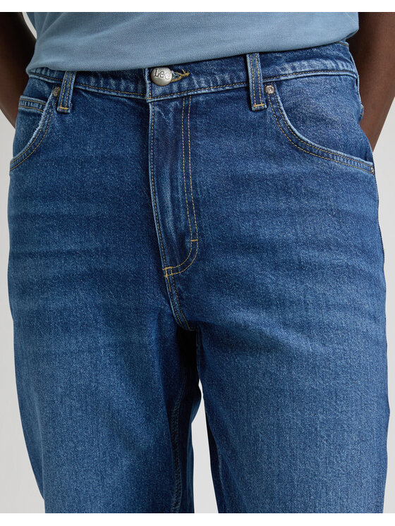 Lee Lee Jeansy HADEN Niebieski Loose Fit
