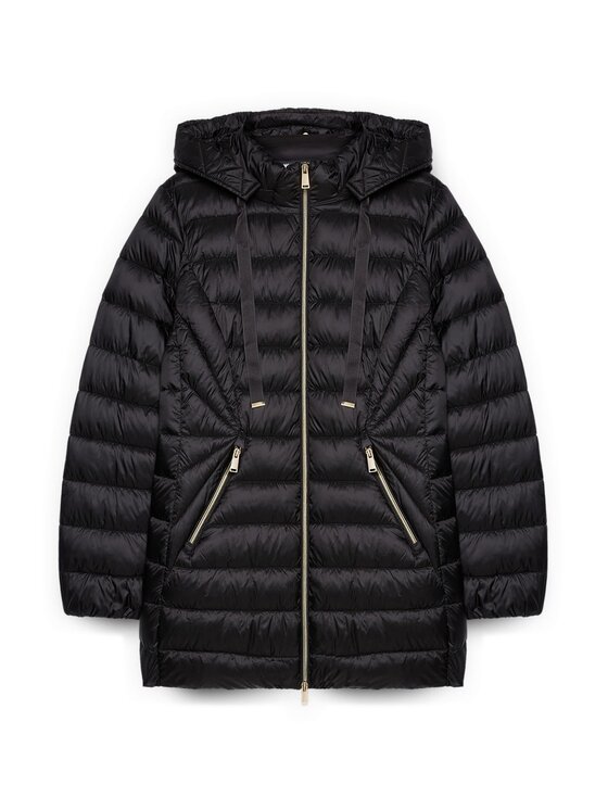 Fiorella Rubino Fiorella Rubino Kurtka puchowa F493T001394N033 Czarny Regular Fit