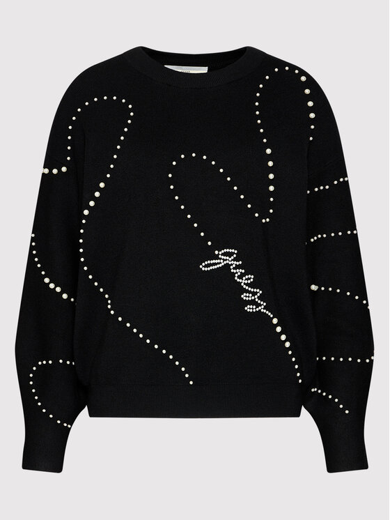 Guess Guess Пуловер Ginny W1BR25 Z26I0 Черен Regular Fit