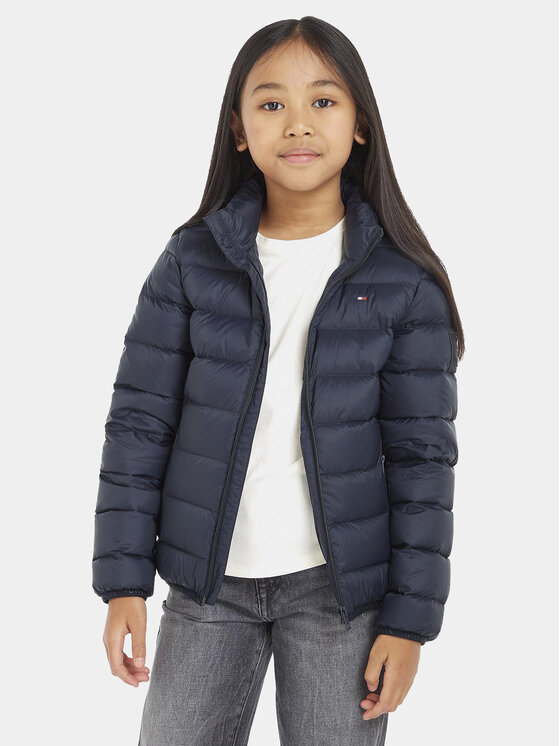 Tommy Hilfiger Vatovaná bunda Essential KS0KS00440 M Tmavomodrá Regular Fit
