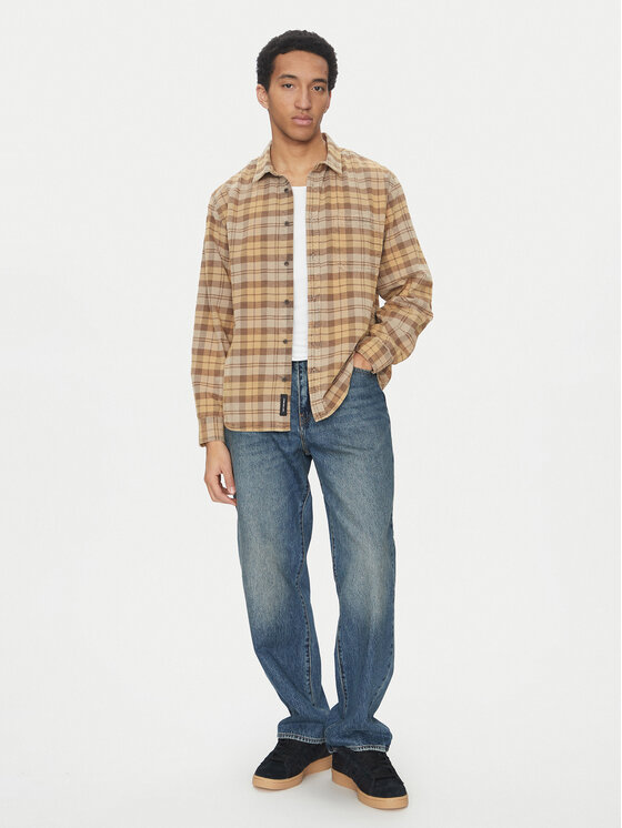 Vans Vans Πουκάμισο Nate VN000M10 Μπεζ Regular Fit
