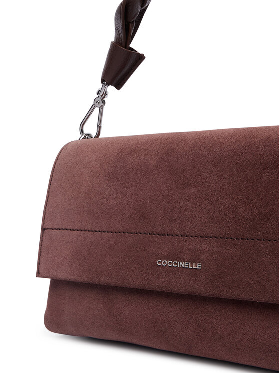 Coccinelle Coccinelle Torebka P6P Boheme Suede Bimaterial E1 P6P 12 01 01 Bordowy