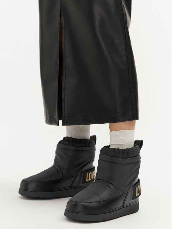 LOVE MOSCHINO LOVE MOSCHINO Μπότες Χιονιού JA24972G0LEB000A Μαύρο