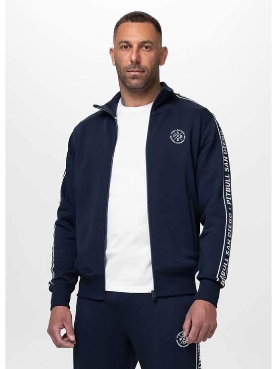 PITBULL PITBULL Bluza NEXUS Granatowy Regular Fit