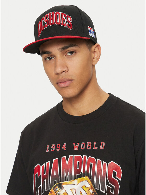 DC Shoes DC Shoes Cepure ar nagu Shy Town Empire Snapback ADYHA04206 Melns