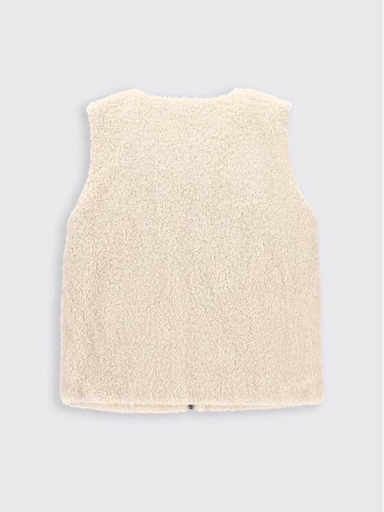 Coccodrillo Coccodrillo Liemenė ZC2178401ROJ Écru Regular Fit