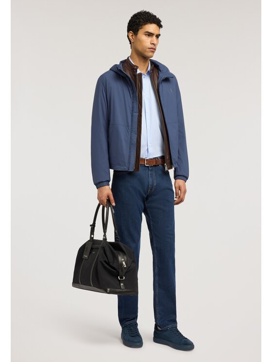 Trussardi Trussardi Płaszcz zimowy R026M000050N034 Niebieski Regular Fit