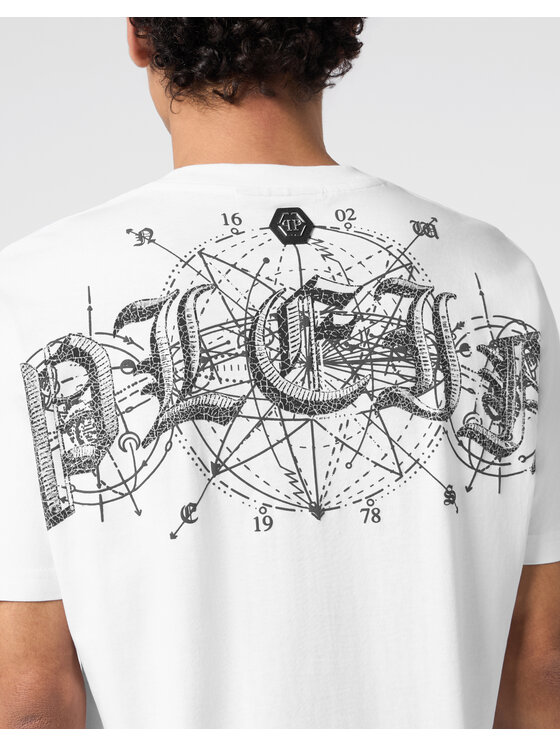 PHILIPP PLEIN PHILIPP PLEIN T-shirt 29818 Bianco Regular Fit