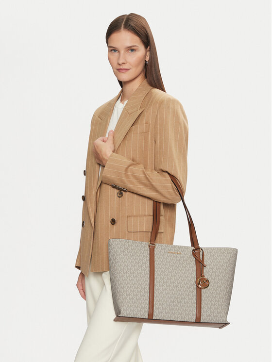 MICHAEL Michael Kors MICHAEL Michael Kors Torbica Temple Tote 30R4G1LT3B Bež