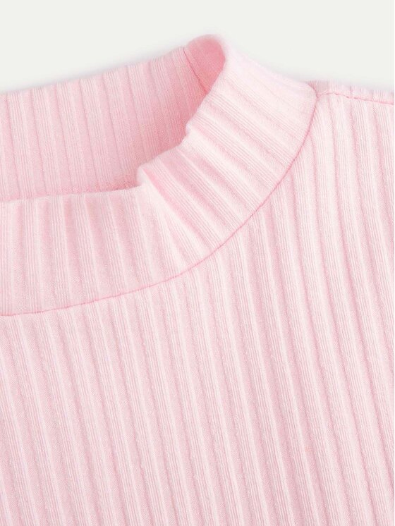 Coccodrillo Coccodrillo Rollkragenpullover ZC4143901CGK Rosa Regular Fit