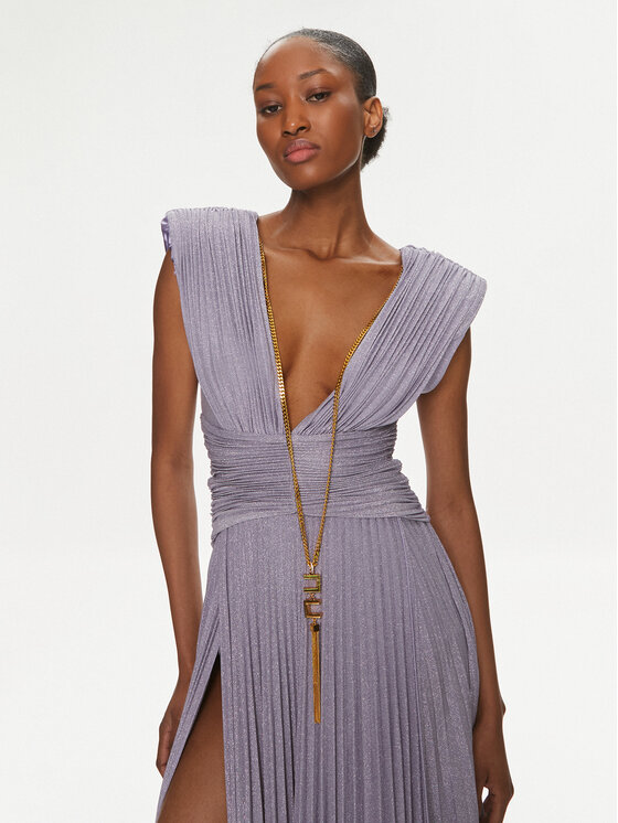 Elisabetta Franchi Elisabetta Franchi Официална рокля AB-563-41E2-5754 Виолетов Regular Fit