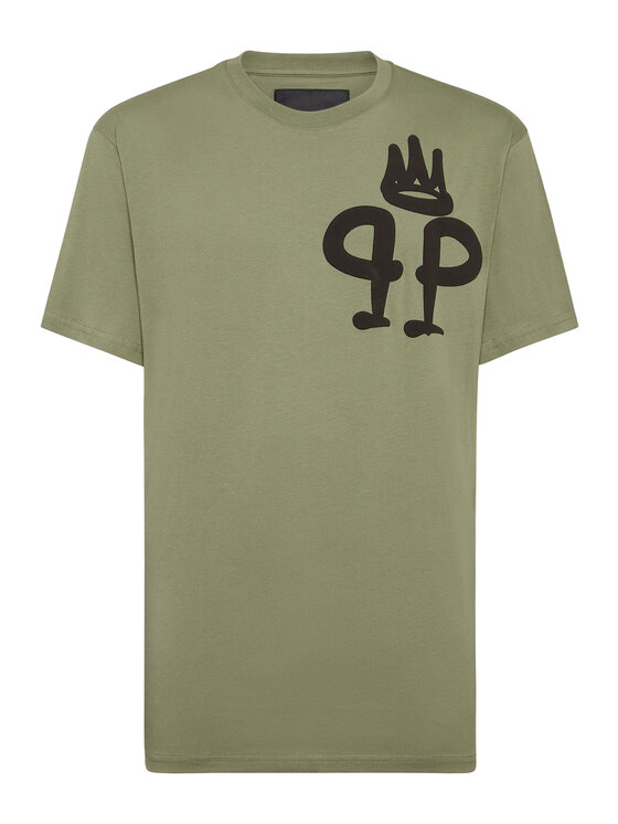 PHILIPP PLEIN PHILIPP PLEIN T-shirt 9417 Verde Regular Fit