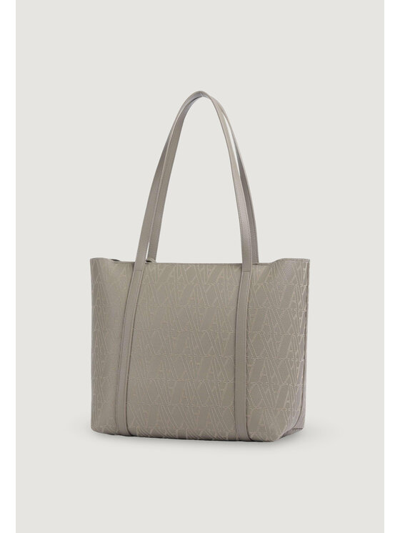 Armani Exchange Armani Exchange Borsetta SHOPPING BAG Beige